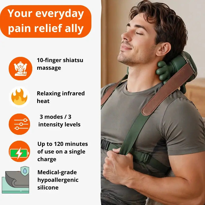 CerviZen™ – Masseur Cervical Intelligent 4D