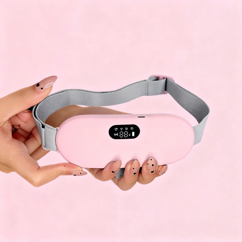 Etermea™ - Ceinture Chauffante Intelligente EMS – Soulagement Immédiat des Douleurs Menstruelles & Relaxation Abdominale