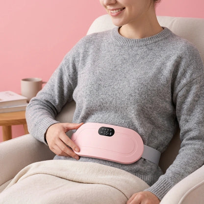 Etermea™ - Ceinture Chauffante Intelligente EMS – Soulagement Immédiat des Douleurs Menstruelles & Relaxation Abdominale
