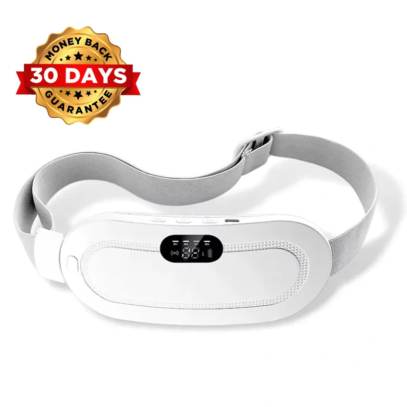 Etermea™ - Ceinture Chauffante Intelligente EMS – Soulagement Immédiat des Douleurs Menstruelles & Relaxation Abdominale